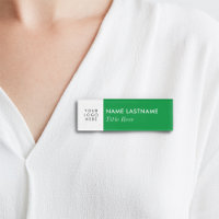 Votre logo Vert clair Blanc Moderne Titre élégant