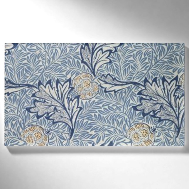 Badge D'identification William Morris Flower Floral Design (Devant)