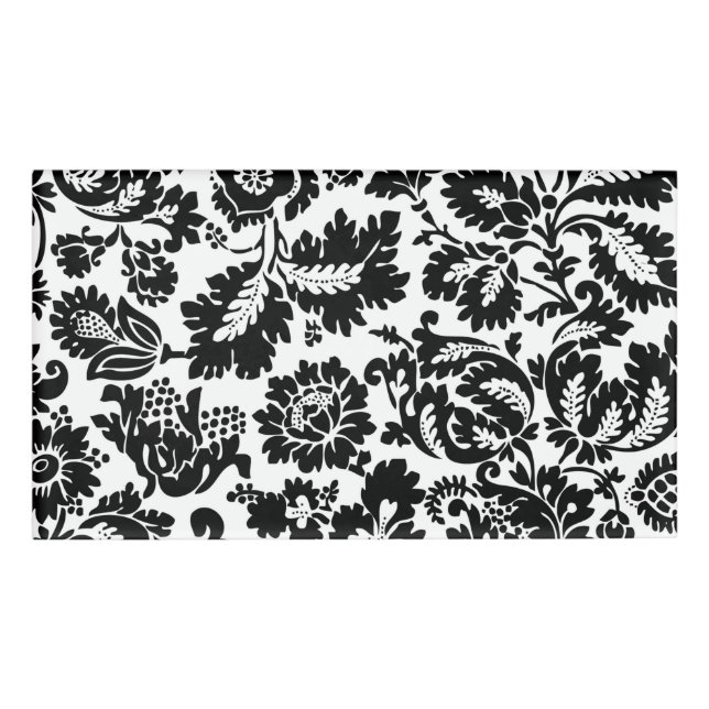 Badge D'identification William Morris Venetian Damask Brocade (Devant)