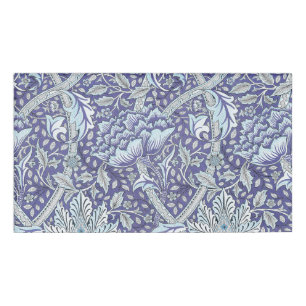 Badge D'identification William Morris Windrush fleurs bleues