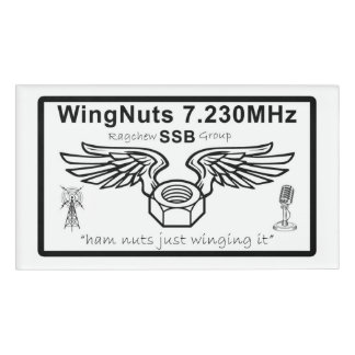 Badge D'identification WingNuts 7230 Name-Tag