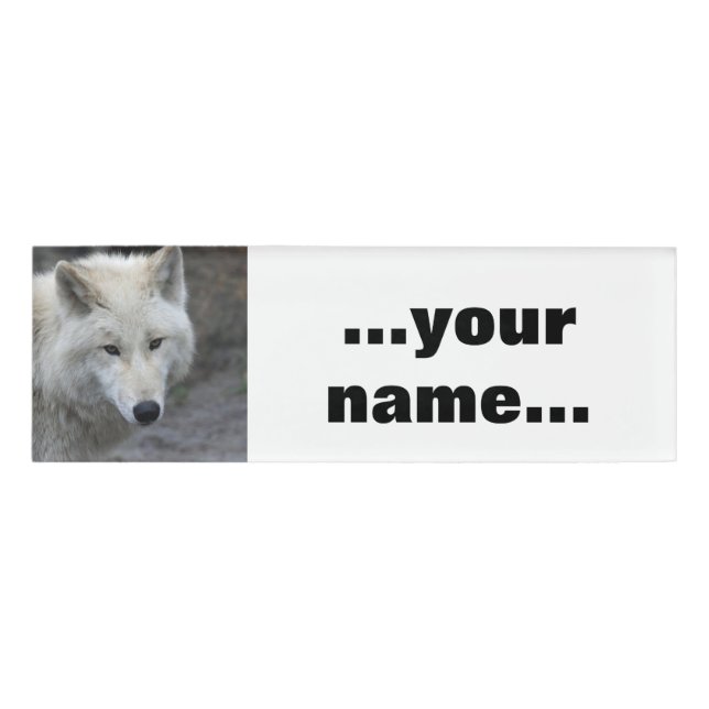 Badge D'identification Wolf 001 (Devant)