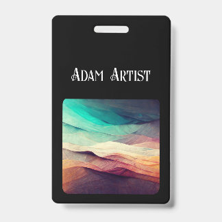 BADGE D'IDENTITÉ D'ARTISTE