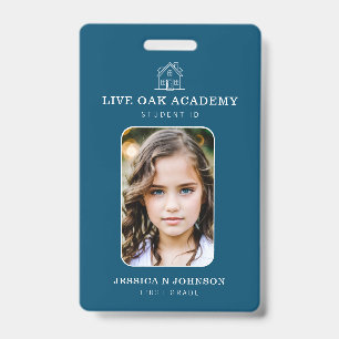 Badge d'identité d'étudiant à domicile Minimalis