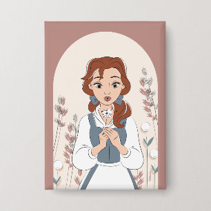 Badge Disney   Belle dans le jardin