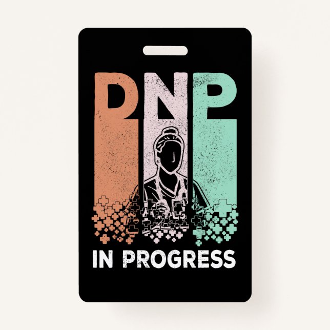 Badge DNP en cours - École de soins infirmiers et format (Devant)