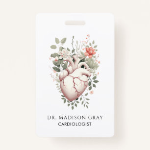 Badge Docteur en cardiologie