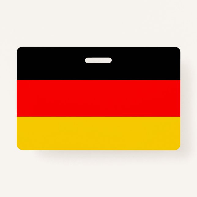 Badge Drapeau allemand (Devant)