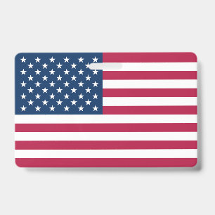 Badge Drapeau américain