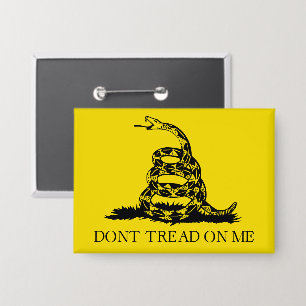 Badge Drapeau de crotale de Gadsden : Guerre révolutionn