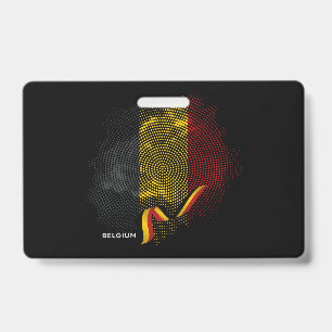 Badge Drapeau de la Belgique