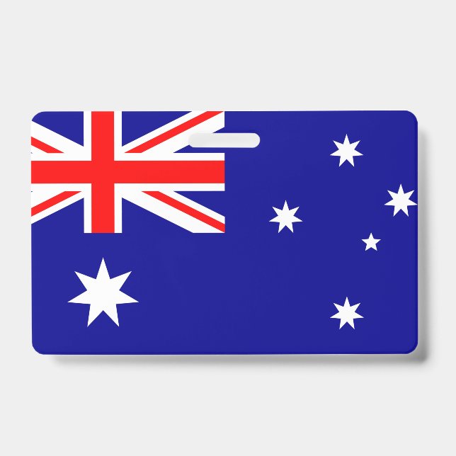 Badge Drapeau de l'Australie (Avant)