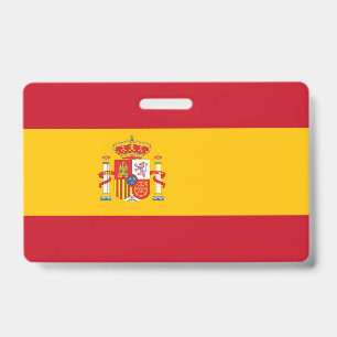 Badge Drapeau de l'Espagne