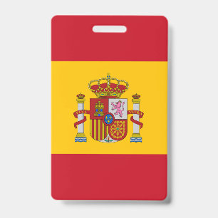 Badge Drapeau de l'Espagne