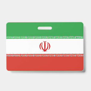 Badge Drapeau de l'Iran