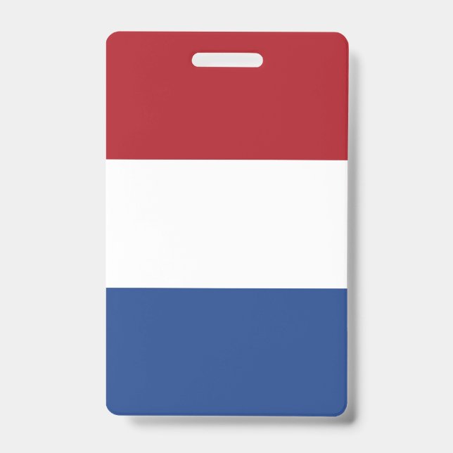 Badge Drapeau des Pays-Bas (Avant)