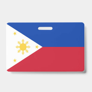 Badge drapeau des Philippines