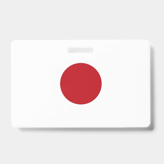 Badge Drapeau du Japon (Avant)