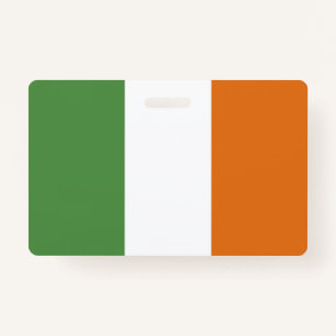 Badge Drapeau irlandais