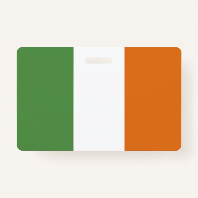 Badge Drapeau irlandais (Devant)