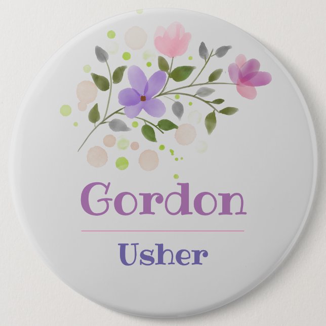 Badge du bouton Usher (Devant)