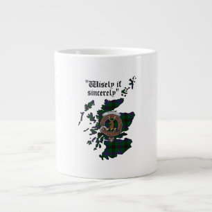 Badge du clan Davidson Jumbo Mug