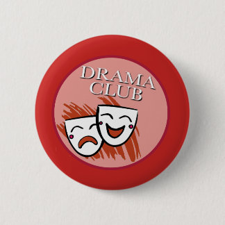 Badge du club de théâtre en rouge