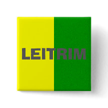Badge du drapeau du comté de Leitrim