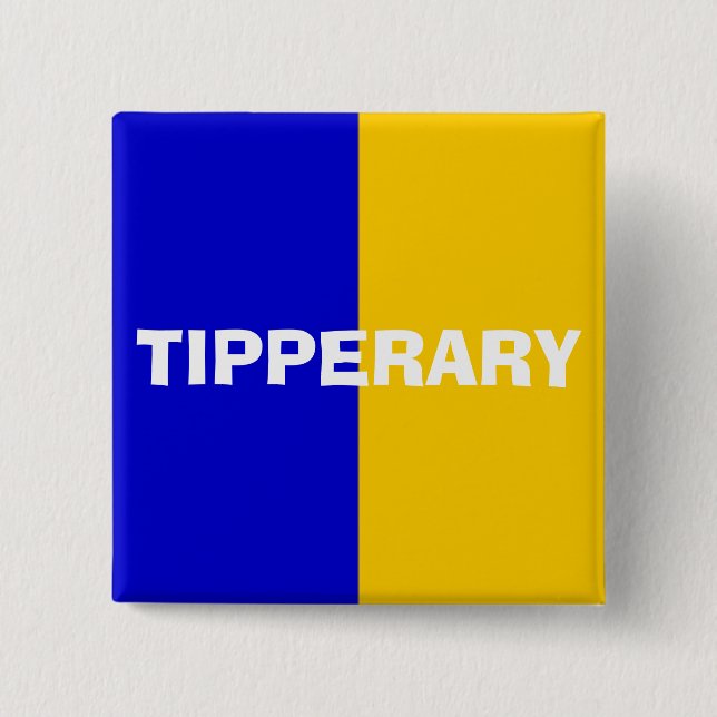 Badge du drapeau tipperaire du comté (Devant)