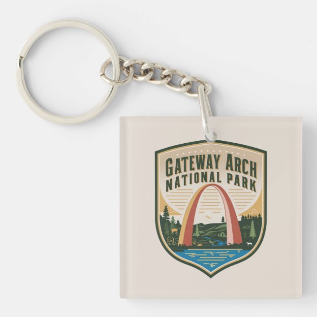 Badge du parc national Gateway Arch (Devant)