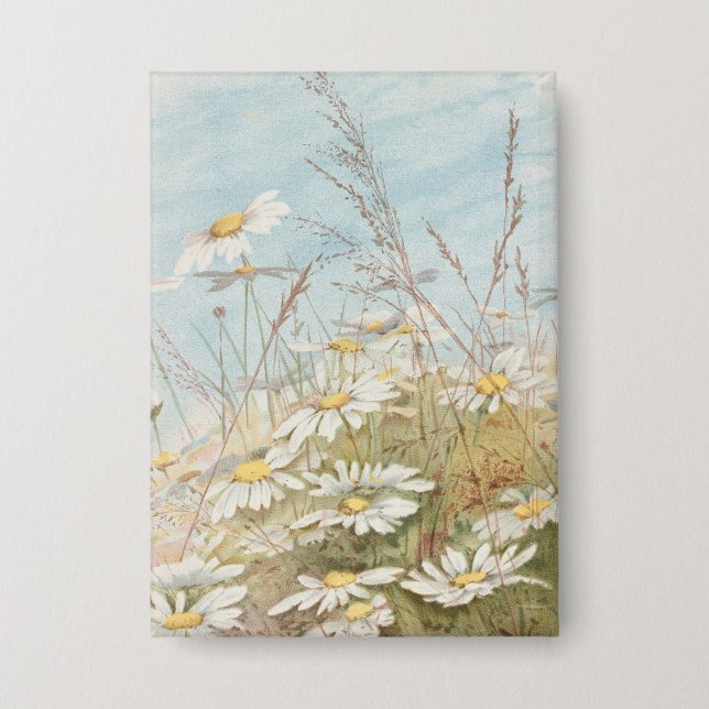 Badge "Easter Brings the Budding Spring"  (Recto)