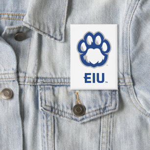 Badge Eastern Illinois Panthers Empreinte de patte & EIU