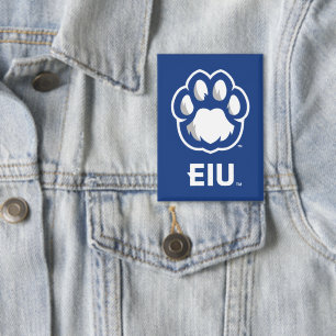 Badge Eastern Illinois Panthers Empreinte de patte & EIU