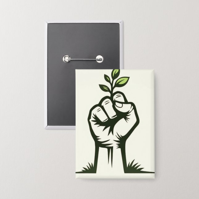 Badge Eco Design | Nature-Inspired (Recto/Verso)