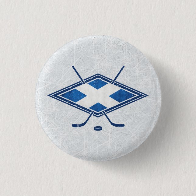 Badge écossais de hockey sur glace Hockey Pin (Devant)