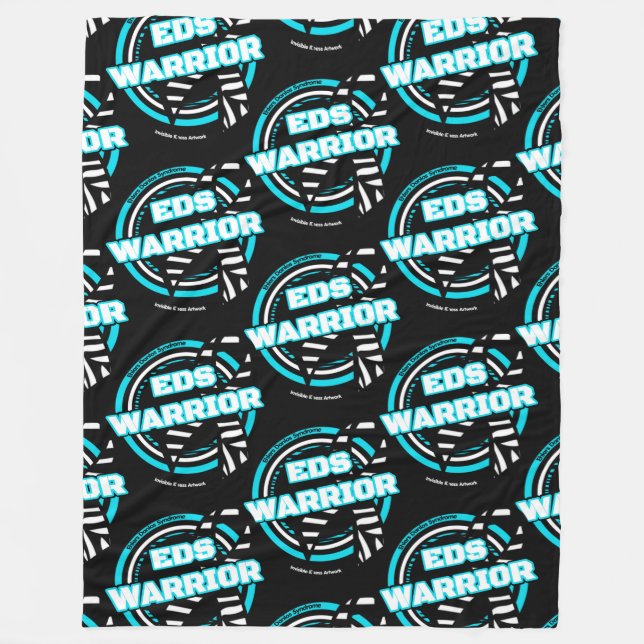 Badge...EDS Fleece Blanket (Front)