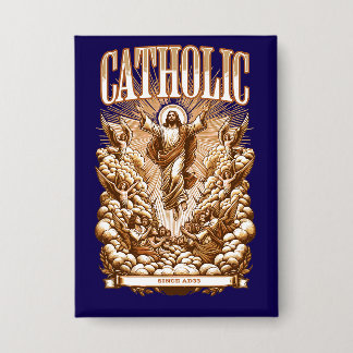 Badge Église catholique romaine depuis AD33 Traditionnel