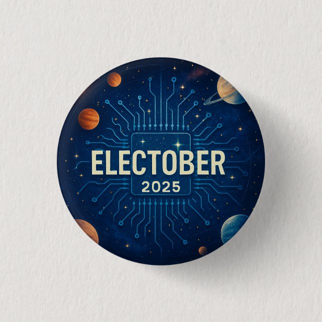 Badge ELECTOBER 2025 (Devant)