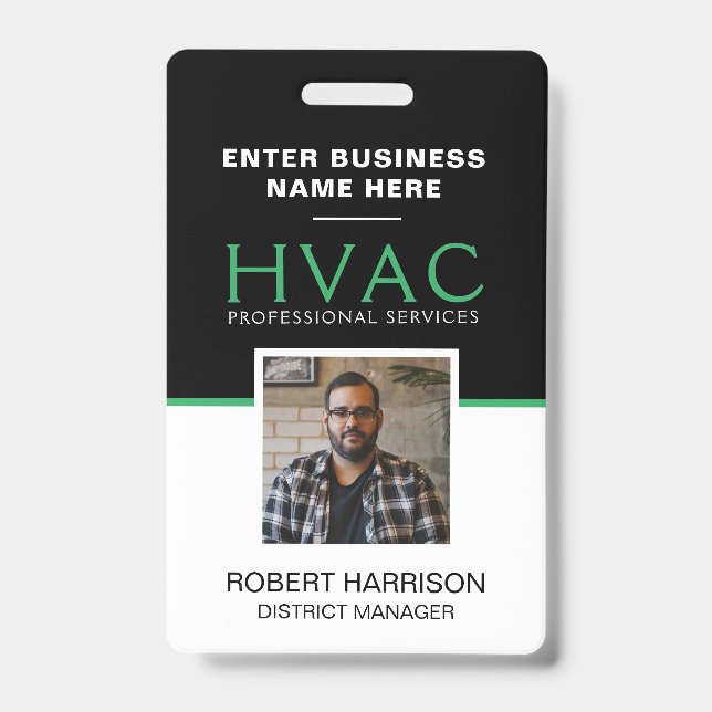 Badge Employé de CVC (Avant)