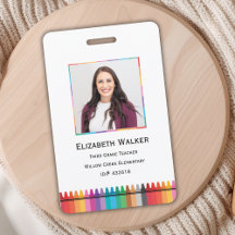 Employé de l'école Rainbow Crayon