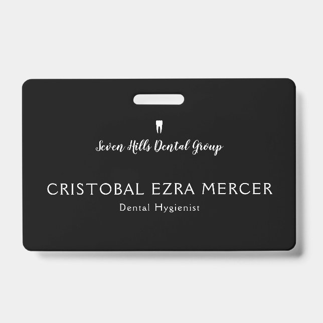 Badge Employé dentaire (Avant)
