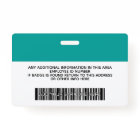 Employé Personnalisé - Photo, Code Barre, Logo, No