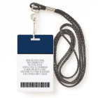 Employé Personnalisé - Photo, Code Barre, Logo, No