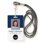 Employé Personnalisé - Photo, Code Barre, Logo, No