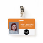 Employé Personnalisé - Photo, Code Barre, Logo, No