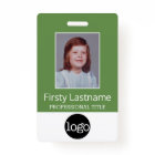 Employé Personnalisé - Photo, Code Barre, Logo, No