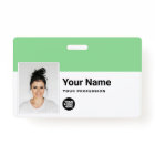 Employé Personnalisé - Photo, Code Barre, Logo, No