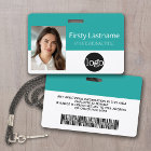 Employé Personnalisé - Photo, Code Barre, Logo, No