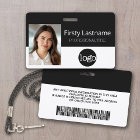 Employé Personnalisé - Photo, Code Barre, Logo, No