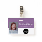 Employé Personnalisé - Photo, Code Barre, Logo, No